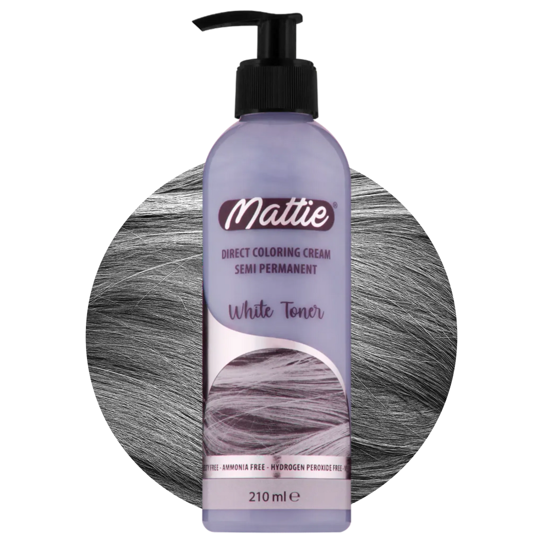 Mattie Patine Blanche - Crème De Coloration Directe Semi-Permanente Vegan 210 ml