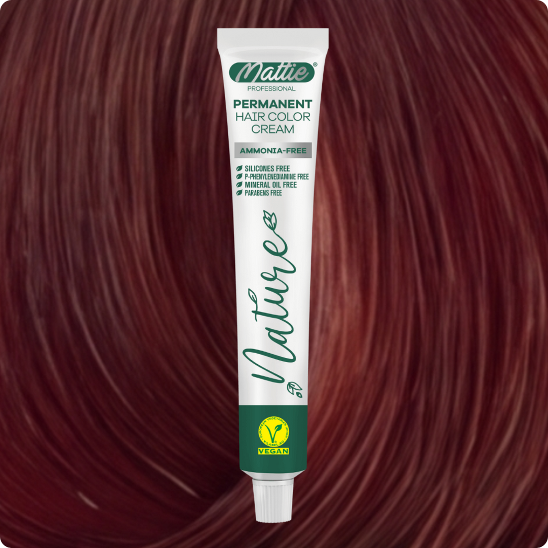 Mattie Professional Nature (7.34) Blond Ambré - Végane Crème De Coloration Permanente 60ml