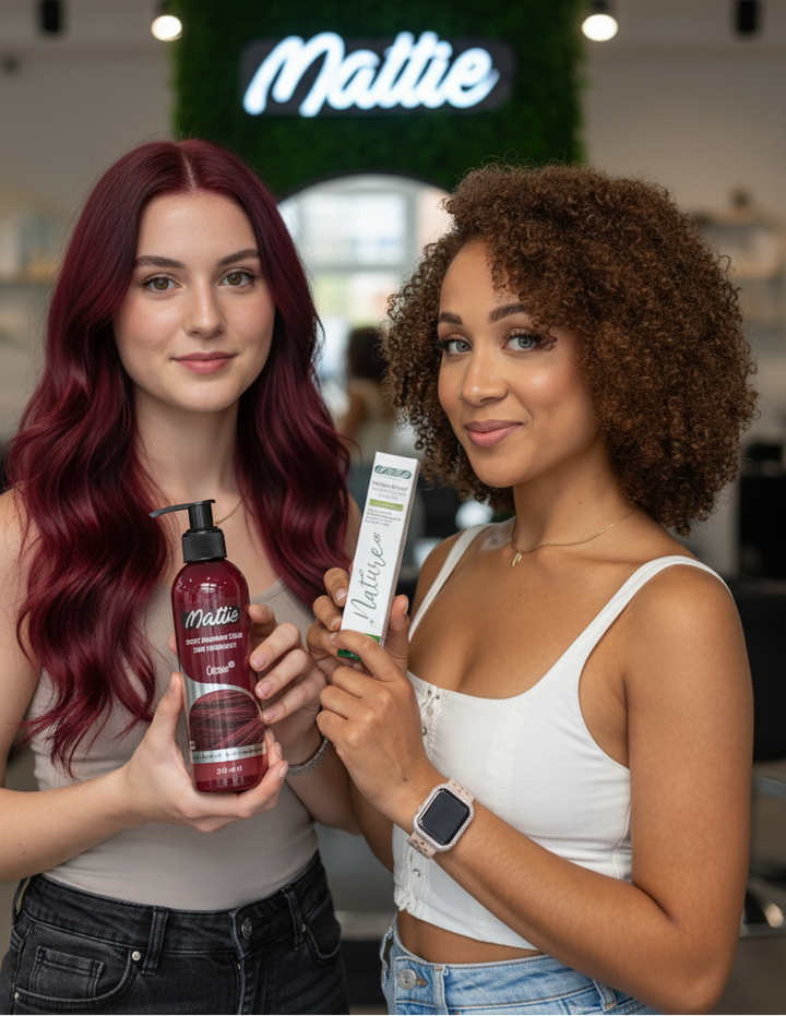 Mattie Turquoise - Crème De Coloration Directe Semi-Permanente Végane 210 ml